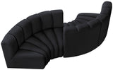 Arc Vegan Leather Modular Sofa - Elevate Your Space with Timeless Sophistication and Versatile Design