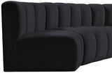 Arc Vegan Leather Modular Sofa - Elevate Your Space with Timeless Sophistication and Versatile Design