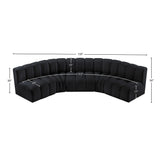 Arc Vegan Leather Modular Sofa: Elevate Your Space with Luxurious Comfort and Modern Versatility