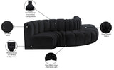 Arc Vegan Leather Modular Sofa – Elevate Your Space with Modern Luxury and Versatile Design Options