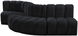 Arc Vegan Leather Modular Sofa – Elevate Your Space with Modern Luxury and Versatile Design Options