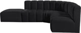 Arc Vegan Leather Modular Sofa: Elevate Your Space with Timeless Sophistication and Versatile Design