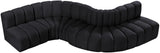 Arc Vegan Leather Modular Sofa – Elevate Your Space with Timeless Sophistication and Versatile Style