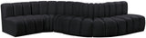 Arc Vegan Leather Modular Sofa – Elevate Your Space with Timeless Sophistication and Versatile Style