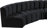 Arc Vegan Leather Modular Sofa - Elevate Your Space with Timeless Luxury and Versatile Design Options