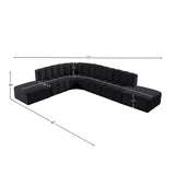 Arc Vegan Leather Modular Sofa – A Stylish, Versatile Statement Piece for Modern Living Spaces