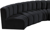 Arc Vegan Leather Modular Sofa – Elevate Your Space with Timeless Elegance and Versatile Design