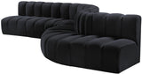 Arc Vegan Leather Modular Sofa - Elevate Your Space with Timeless Luxury and Versatile Comfort Today!