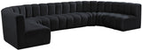 Arc Vegan Leather Modular Sofa - Elevate Your Space with Timeless Luxury and Versatile Design