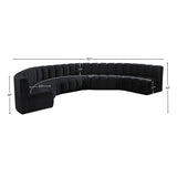 Arc Vegan Leather Modular Sofa – Elevate Your Space with Timeless Sophistication and Versatile Design