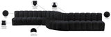 Arc Vegan Leather Modular Sofa - Elevate Your Space with Contemporary Luxury and Versatile Design