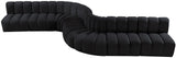 Arc Vegan Leather Modular Sofa - Elevate Your Space with Contemporary Luxury and Versatile Design