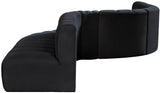 Arc Vegan Leather Modular Sofa - Elevate Your Space with Contemporary Luxury and Versatile Design