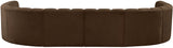 Arc Vegan Leather Modular Sofa – Elevate Your Space with Timeless Sophistication and Versatile Style
