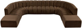 Arc Vegan Leather Modular Sofa – Elevate Your Space with Timeless Sophistication and Versatile Style