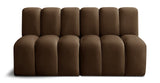 Arc Vegan Leather Modular Sofa - Luxurious Design with Deep Channel Tufting for Chic Interiors
