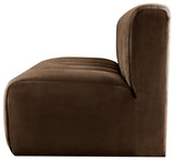 Arc Vegan Leather Modular Sofa - Luxurious Design with Deep Channel Tufting for Chic Interiors