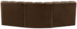Arc Vegan Leather Modular Sofa - Elevate Your Space with Contemporary Luxury and Versatile Design