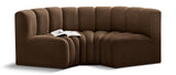 Arc Vegan Leather Modular Sofa – Elevate Your Space with Timeless Sophistication and Versatile Design!