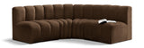 Arc Vegan Leather Modular Sofa - Elevate Your Space with Luxurious Design and Versatile Comfort
