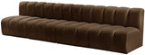 Arc Vegan Leather Modular Sofa: Elevate Your Space with Timeless Sophistication and Versatile Design