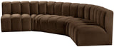 Arc Vegan Leather Modular Sofa: Elevate Your Space with Luxurious Comfort and Modern Versatility