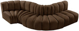 Arc Vegan Leather Modular Sofa – Elevate Your Space with Modern Luxury and Versatile Design Options