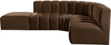Arc Vegan Leather Modular Sofa: Elevate Your Space with Timeless Sophistication and Versatile Design