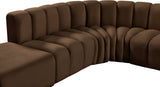 Arc Vegan Leather Modular Sofa: Elevate Your Space with Timeless Sophistication and Versatile Design