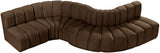Arc Vegan Leather Modular Sofa – Elevate Your Space with Timeless Sophistication and Versatile Style