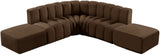 Arc Vegan Leather Modular Sofa - Elevate Your Space with Luxurious Comfort and Timeless Style