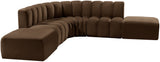 Arc Vegan Leather Modular Sofa - Elevate Your Space with Luxurious Comfort and Timeless Style