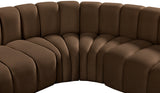 Arc Vegan Leather Modular Sofa – A Stylish, Versatile Statement Piece for Modern Living Spaces