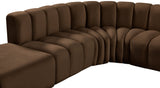 Arc Vegan Leather Modular Sofa – A Stylish, Versatile Statement Piece for Modern Living Spaces