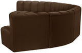 Arc Vegan Leather Modular Sofa – Elevate Your Space with Timeless Elegance and Versatile Design