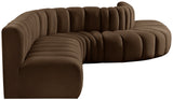 Arc Vegan Leather Modular Sofa - Elevate Your Space with Timeless Luxury and Versatile Comfort Today!