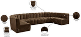 Arc Vegan Leather Modular Sofa - Elevate Your Space with Timeless Luxury and Versatile Design
