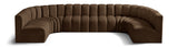 Arc Vegan Leather Modular Sofa - Elevate Your Space with Timeless Luxury and Versatile Design