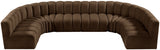 Arc Vegan Leather Modular Sofa - Elevate Your Space with Timeless Luxury and Versatile Design