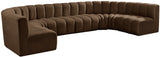 Arc Vegan Leather Modular Sofa - Elevate Your Space with Timeless Luxury and Versatile Design