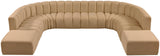 Arc Vegan Leather Modular Sofa – Elevate Your Space with Timeless Sophistication and Versatile Style