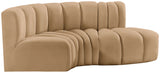 Arc Vegan Leather Modular Sofa - Luxurious, Versatile Design Perfect for Chic Living Spaces and More
