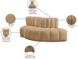 Arc Vegan Leather Modular Sofa - Elevate Your Space with Luxurious Comfort and Stylish Versatility