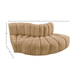 Arc Vegan Leather Modular Sofa - Elevate Your Space with Luxurious Comfort and Stylish Versatility