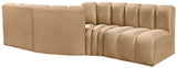 Arc Vegan Leather Modular Sofa - Elevate Your Space with Timeless Sophistication and Versatile Design