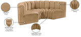 Arc Vegan Leather Modular Sofa - Elevate Your Space with Luxurious Design and Versatile Style Options