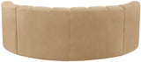 Arc Vegan Leather Modular Sofa - Elevate Your Space with Luxurious Design and Versatile Style Options