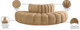 Arc Vegan Leather Modular Sofa - Elevate Your Space with Timeless Sophistication and Versatile Design