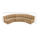 Arc Vegan Leather Modular Sofa: Elevate Your Space with Luxurious Comfort and Modern Versatility