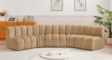 Arc Vegan Leather Modular Sofa: Elevate Your Space with Luxurious Comfort and Modern Versatility